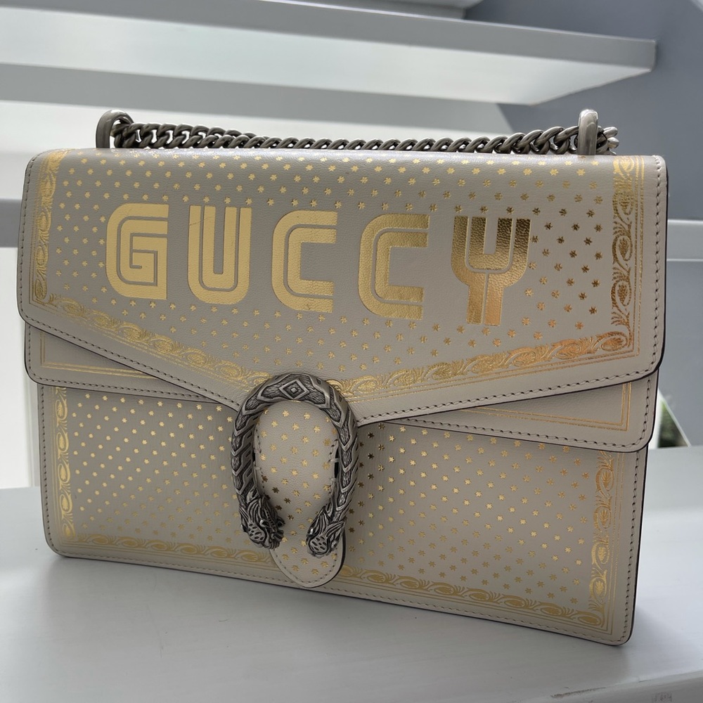 GUCCI X SEGA GUCCY Stars Medium Dionysus Bag - Picture 5 of 6